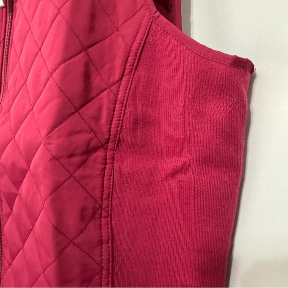 Blair Women's Quilted Vest WinterBerry Size: L - Picture 2 of 12